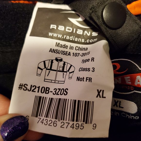 Radians SJ210B Three-in-One Deluxe High Visibility Bomber Jacket - Picture 2 of 16